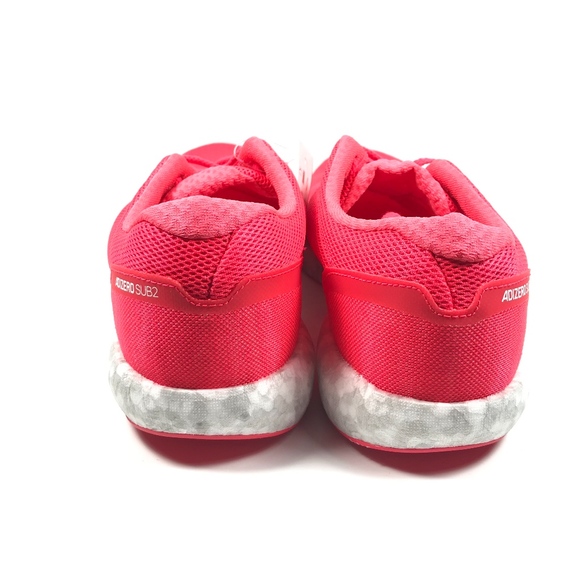 Adidas Adizero Sub 2 Shock Red White Running Shoes - Picture 5 of 7